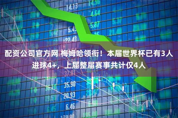配资公司官方网 梅姆哈领衔！本届世界杯已有3人进球4+，上届整届赛事共计仅4人